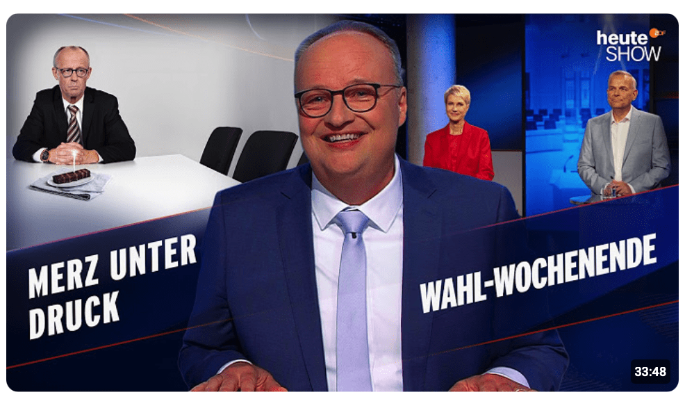 Schicksalswahlen für Merz? Showdown in Mecklenburg-Vorpommern & Berlin | heute-show vom 18.09.2026