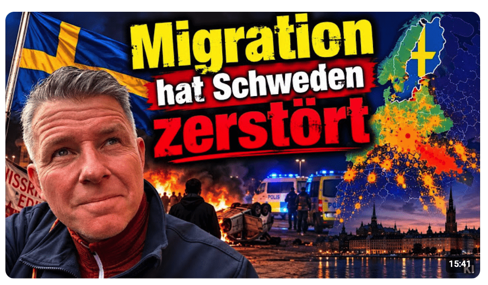 Letzte Chance für Deutschland. In Schweden ist es aus! Migration deshalb!