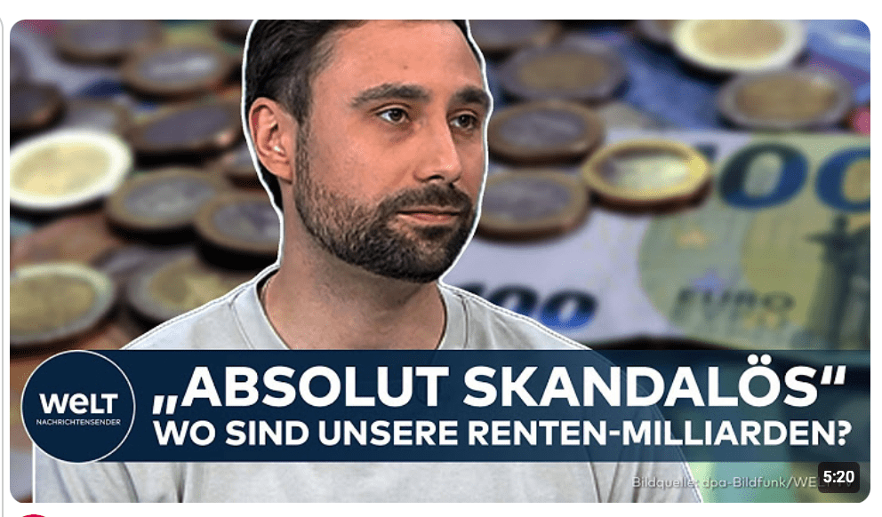 VERSORGUNGSWERKE UNTER VERDACHT: „Absolut skandalös!“ – Wo sind die Renten-Milliarden?