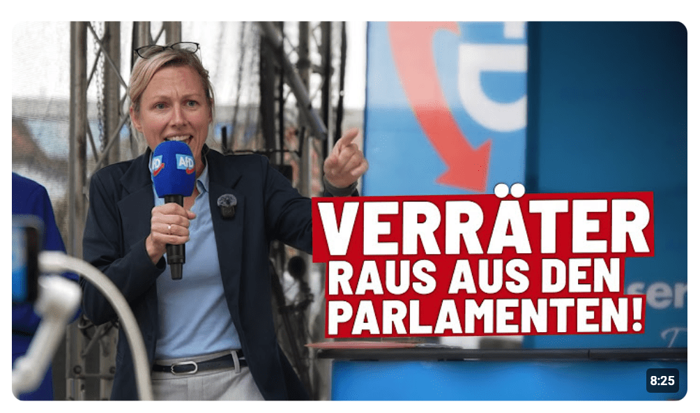 Berlin: Beide Stimmen AfD, Verräter raus aus dem Parlament!
