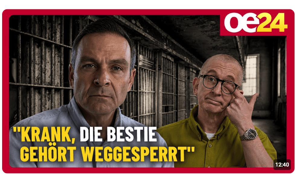 „Krank, die Bestie gehört weggesperrt“ – Fall „Gunkl“ schockt das Land | ‪@geraldgrosz‬