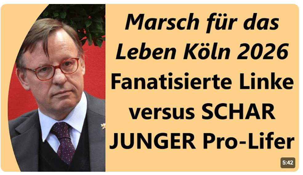 Kultur des Lebens vs. linker Hass – 2100 Lebensrechtler geben Zeugnis