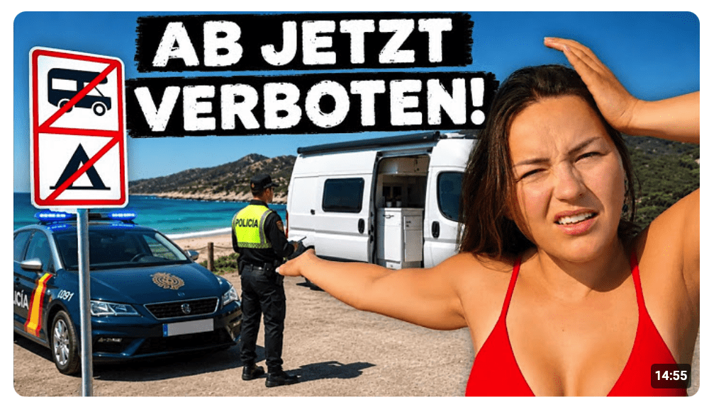 Neues WOHNMOBIL-GESETZ in SPANIEN – Mache diesen Fehler NICHT!