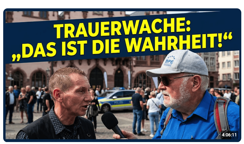 TRAUERWACHE DEUTSCHLAND – Frankfurt 19.09.2026