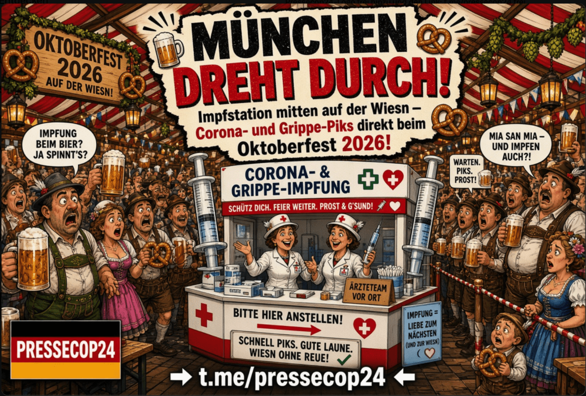 MÜNCHEN DREHT DURCH! Impfstation mitten auf der Wiesn – Corona- und Grippe-Piks direkt beim Oktoberfest!