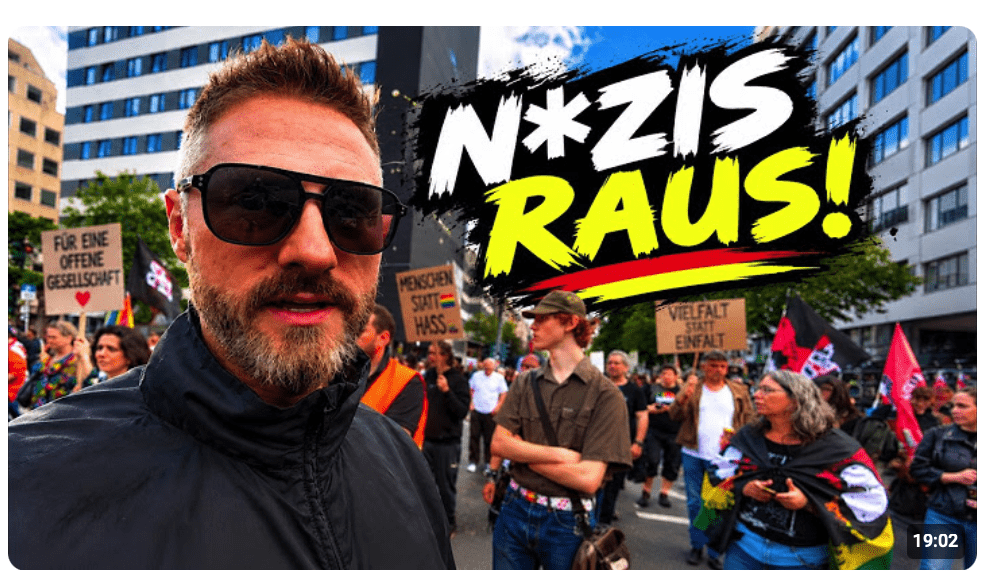 Ich suche auf einer DEMO gegen RECHTS nach AUSLÄNDERN…
