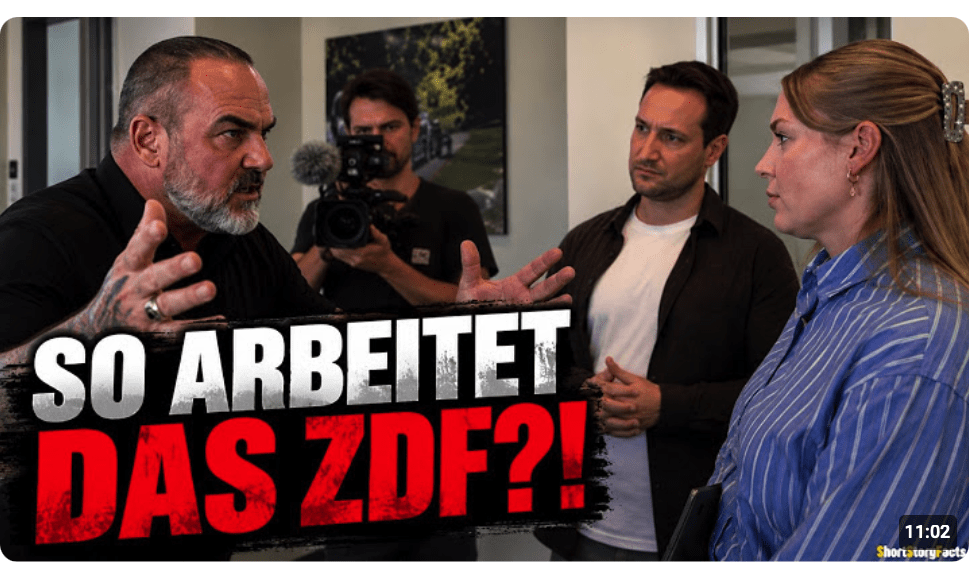 SO hat sich das ZDF dieses Interview nicht vorgestellt?!