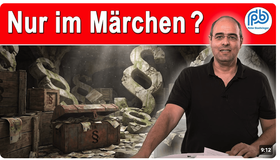 Beweislastumkehr gegen deutsche Partei | Boehringer erzählt Realmärchen, Klartext (269)