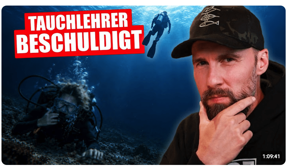 TÖDLICHER Tauchunfall – Fahrlässige Tötung durch Tauchlehrer? | Robert Marc Lehmann reagiert