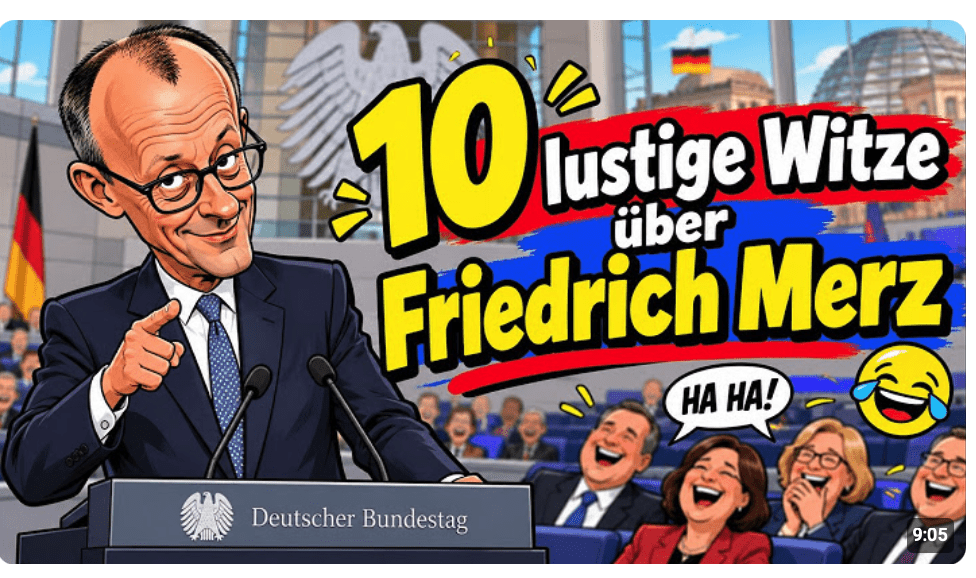10 lustige Witze über Friedrich Merz – mit Jupp und Pitter