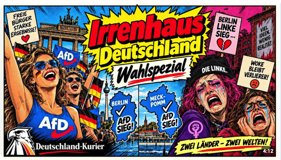 Wahlspezial: Irrenhaus Deutschland – Die lustigsten Shorts nach den Wahlen
