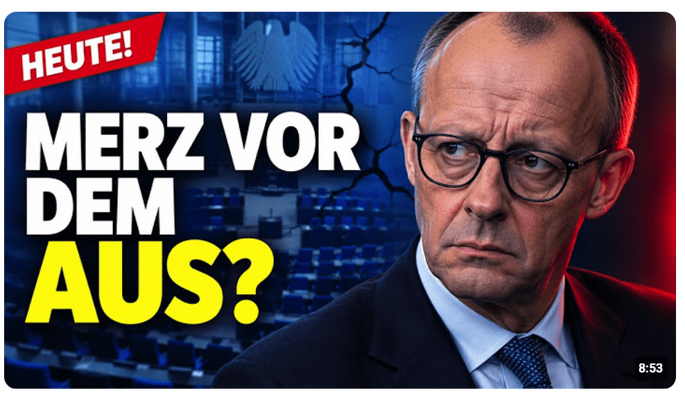 Rücktritt heute? Merz vor dem letzten Tribunal der eigenen Franktion!