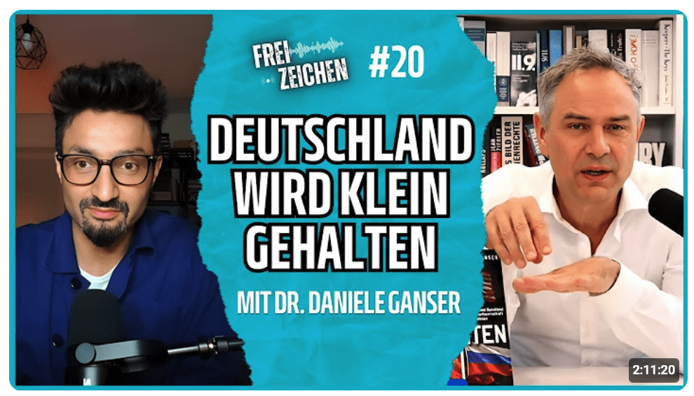 Daniele Ganser: „Unser Unwissen hält sie an der Macht“ | Historiker im Interview | FREIZEICHEN #20