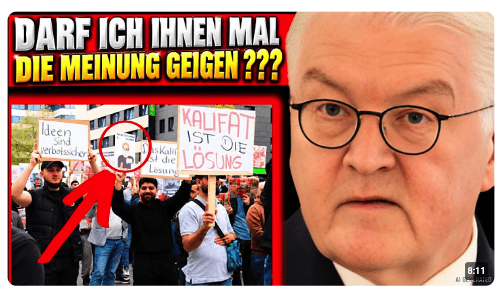 SKANDAL!  BÜRGERMEISTER SAGT VERBOTENES!  STEINMEIER IST GESCHOCKT VOM BESTEN DEUTSCHLAND !