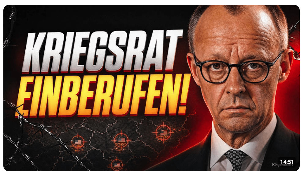 EILT: GEHEIMES KRIEGSTREFFEN ENTHÜLLT! Deutschland wird zur ZIELSCHEIBE!
