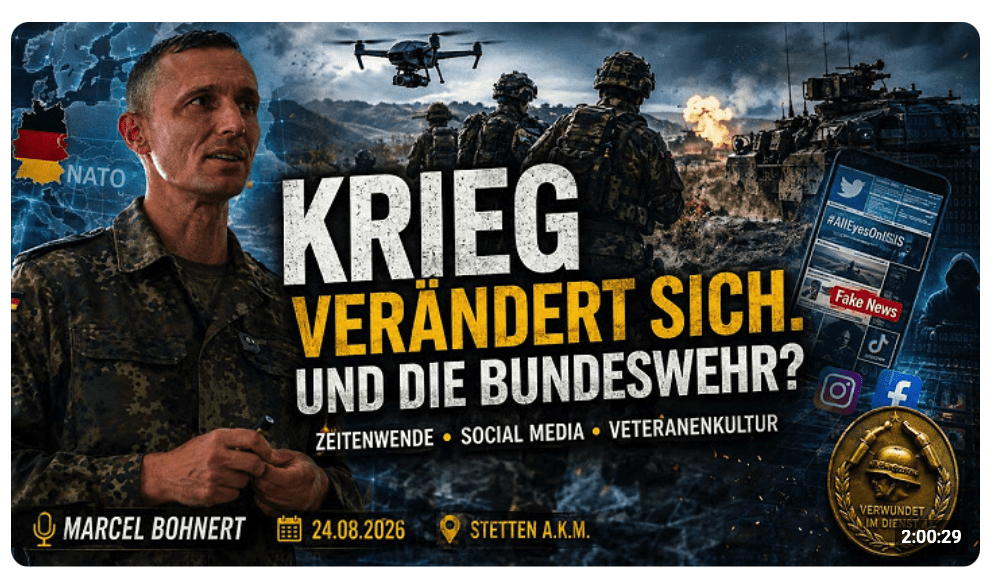 KRIEG VERÄNDERT SICH – UND DIE BUNDESWEHR? | Zeitenwende, Social Media & Veteranen
