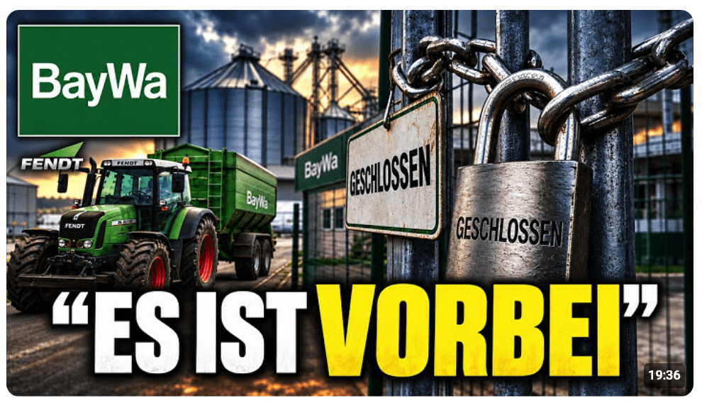 Die neueste Ankündigung von BayWa macht Landwirte und FENDT nervös!