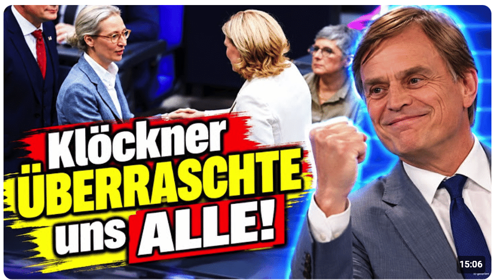 Klöckner WECHSELT SEITE? Überraschender WECHSEL zur AFD schockt CDU?!