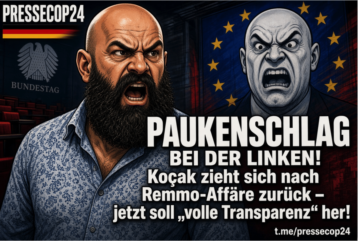 POLITIK-PAUKENSCHLAG BEI DER LINKEN! Koçak zieht sich nach Remmo-Affäre zurück – jetzt soll „volle Transparenz“ her