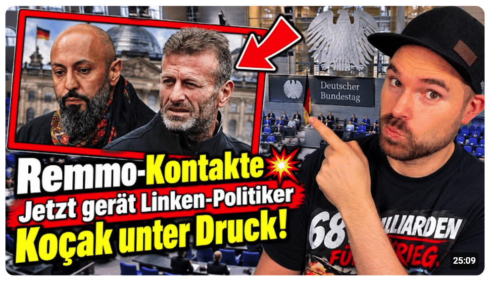 Remmo-Kontakte   Jetzt gerät Linken-Politiker Koçak unter Druck!