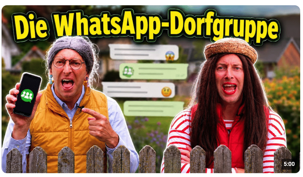 Wenn die Dorf-WhatsApp-Gruppe völlig eskaliert… | Helga & Marianne