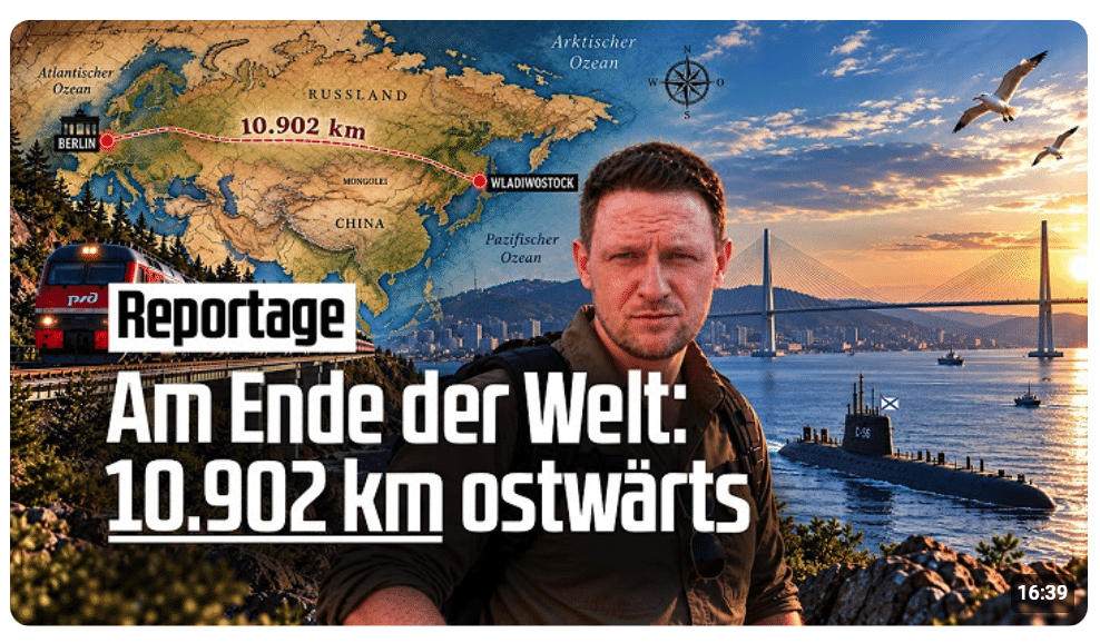 10.902 km bis Berlin: So sieht Russland am Pazifik aus