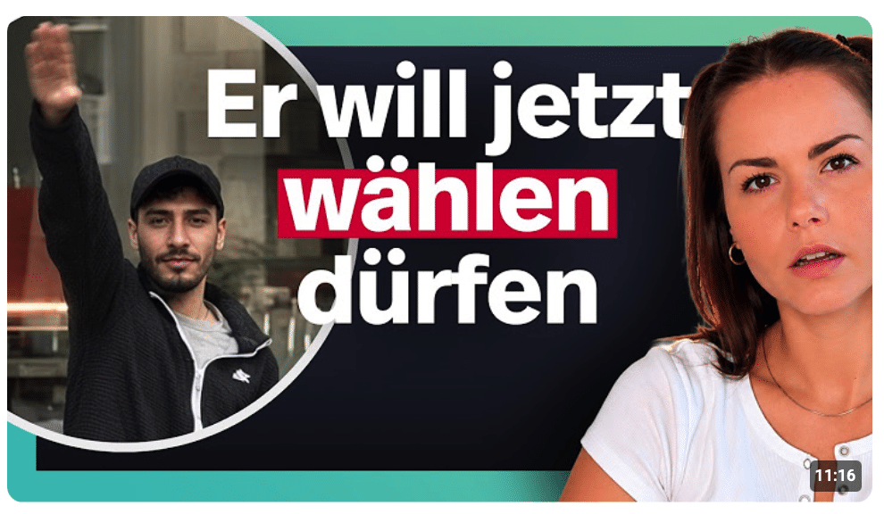 Erst Juden bedrohen, dann Wahlrecht fordern