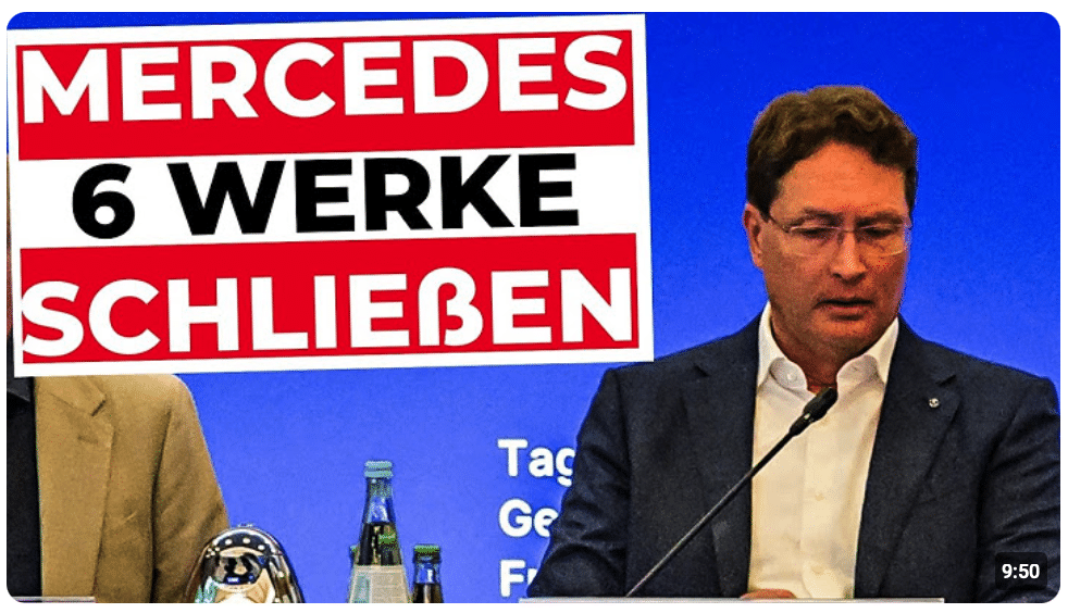 MERCEDES KRISE: Werke vor dem Aus | IG Metall vs. Mercedes-Benz, Werksschließung