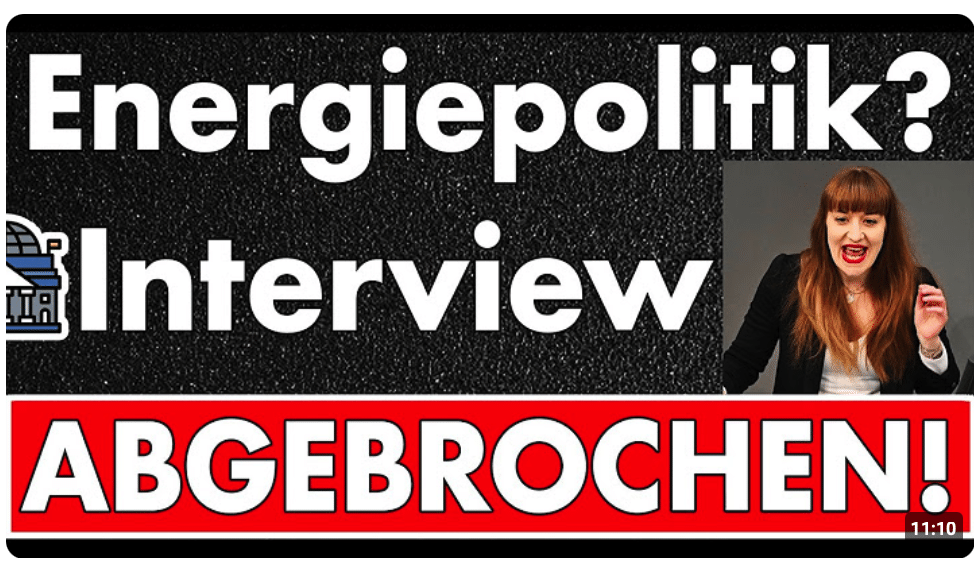 „Das ist unfair!“ Linke bricht Interview ab – Heidi Reichinnek scheitert an einfachen Energiefragen