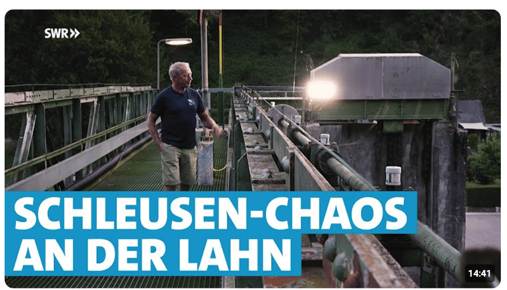 Stromausfall an der Lahn-Schleuse Cramberg: Schleusenwärter im Ausnahmezustand
