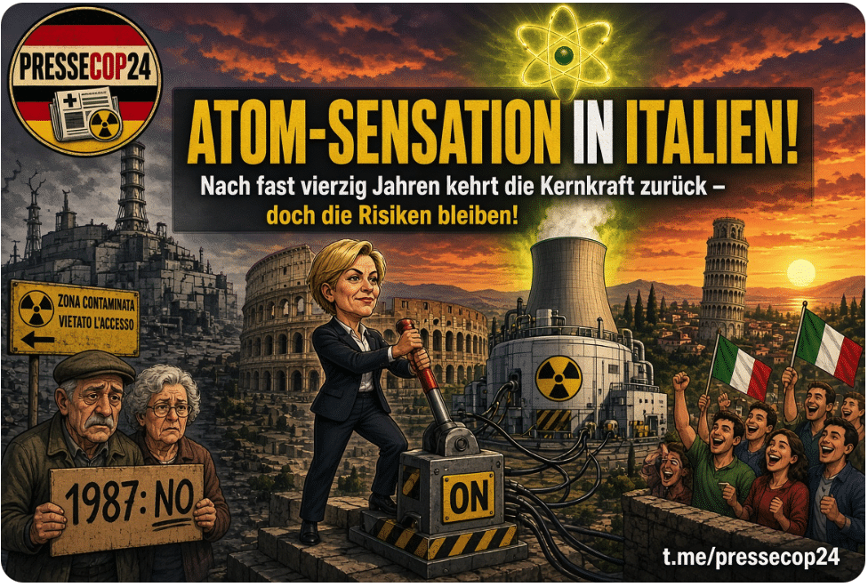 ATOM-SENSATION IN ITALIEN! Nach fast vierzig Jahren kehrt die Kernkraft zurück – doch die Risiken bleiben!