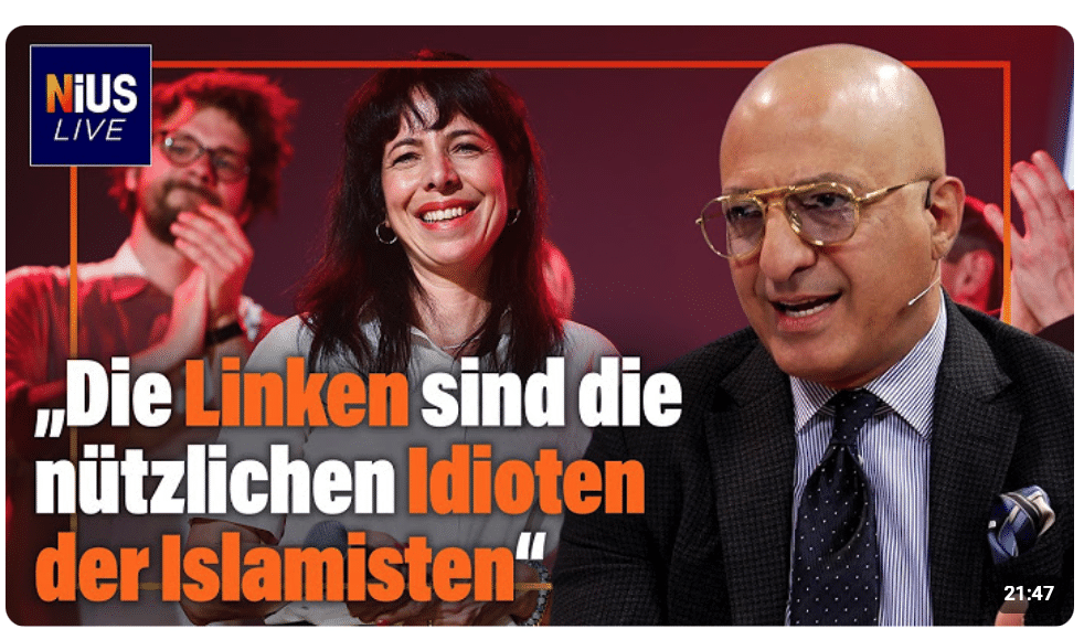„Die Linken sind die nützlichen Idioten der Islamisten“ | NIUS Live