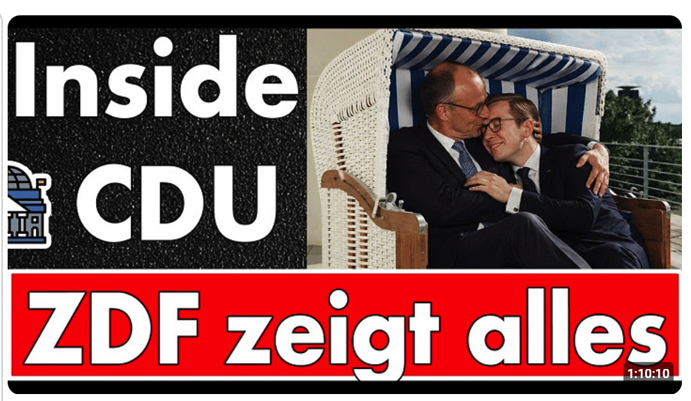 Krasse ZDF-Doku: Fischbrötchen, Hochmut & Dekadenz – CDU kurz vor dem Fall