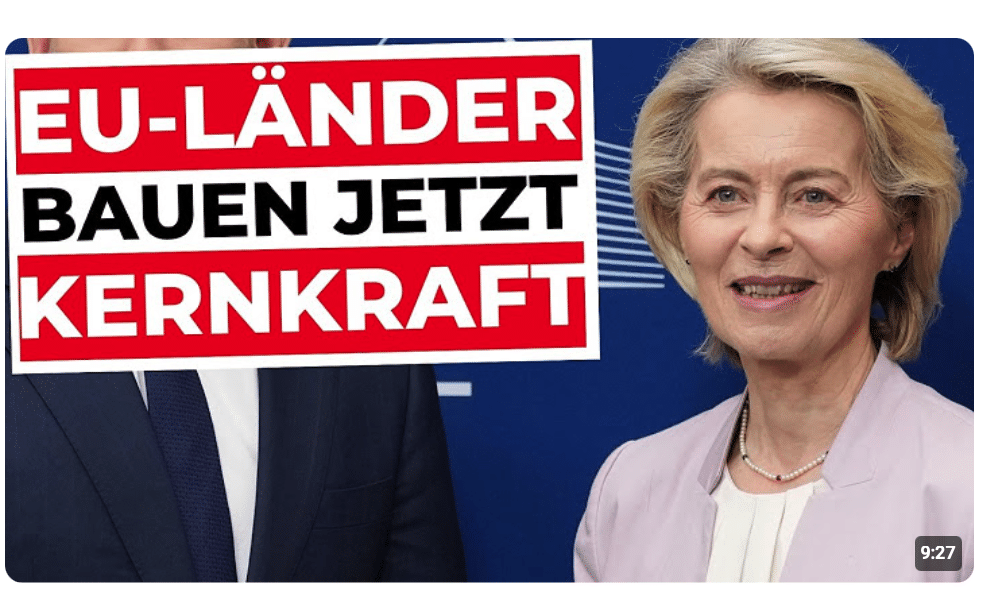 Europa baut AKW: Jahrhundert-Lüge fliegt uns um die Ohren | Atomkraft Europa 2026, Energiewende