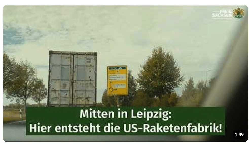 Mitten in Leipzig: Hier entsteht die US-Raketenfabrik! 