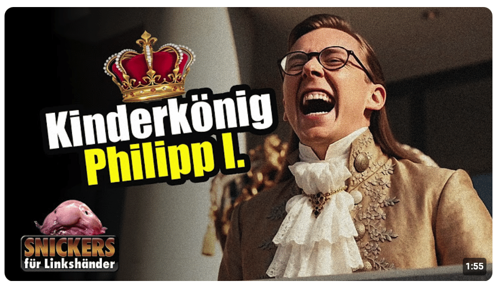 Kinderkönig Philipp der Erste 