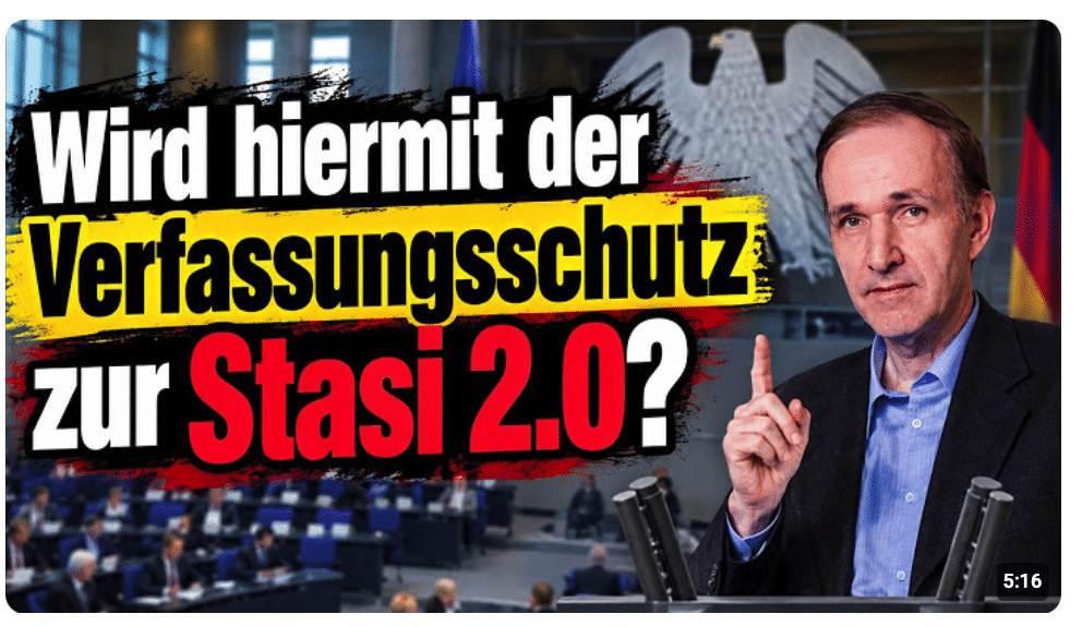 Verfassungsschutz soll Stasi 2.0 werden, Beweismittel dürfen gefälscht werden | Dr. Gottfried Curio