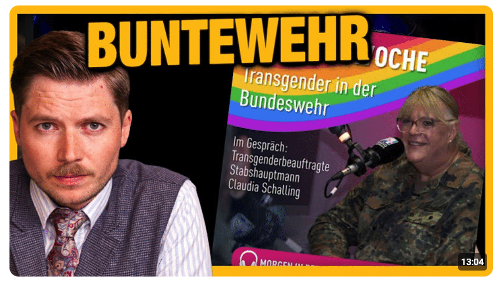 Die Bundeswehr – ein Witzverein, aber in bunt!