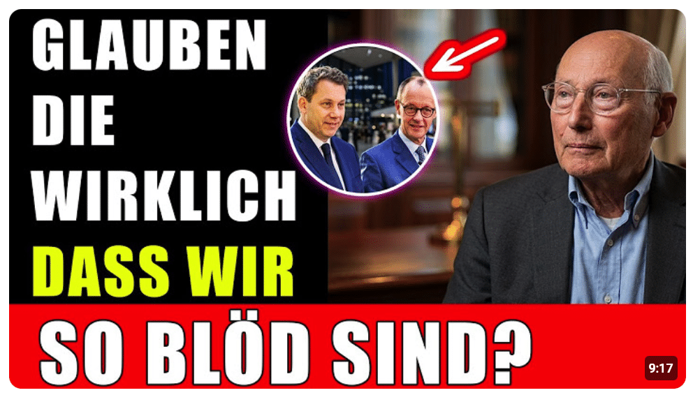 STEFAN AUST RECHNET AB – HARTE WORTE ÜBER KLINGBEIL UND MERZ!