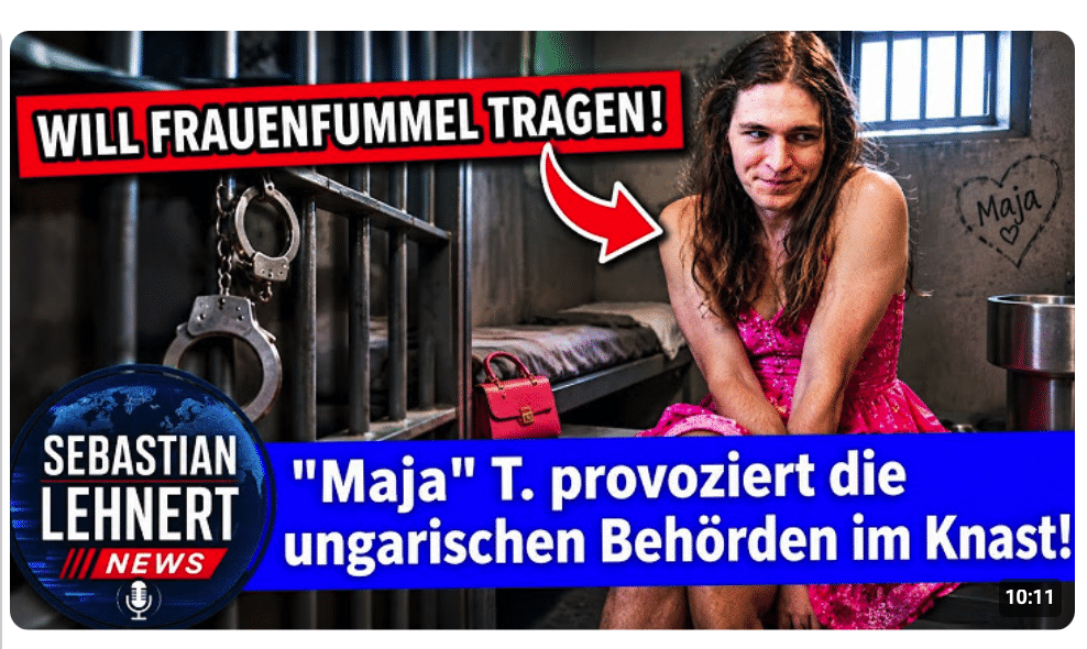 Ungarn: So PEINLICH führt sich „Maja“ T. im Knast auf!