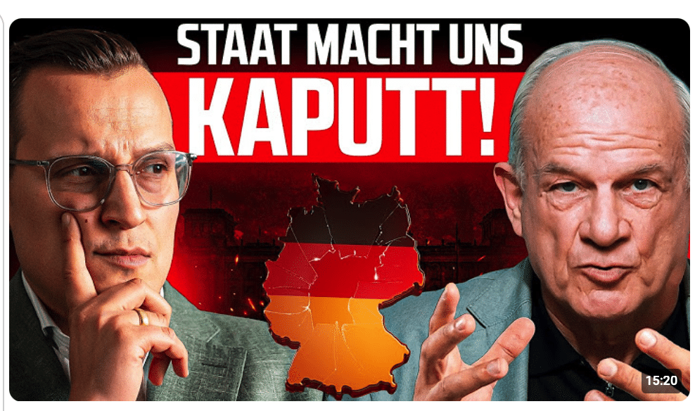 „Wer der Politik vertraut, ist wahnsinnig!“ Peter Hahne rechnet ab