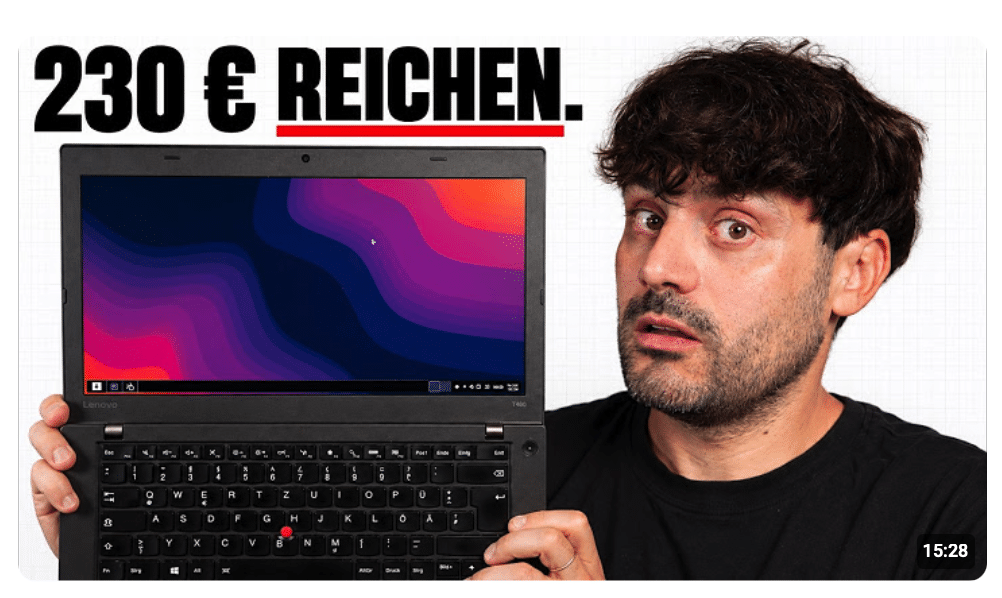 Hört auf, neue Laptops zu kaufen