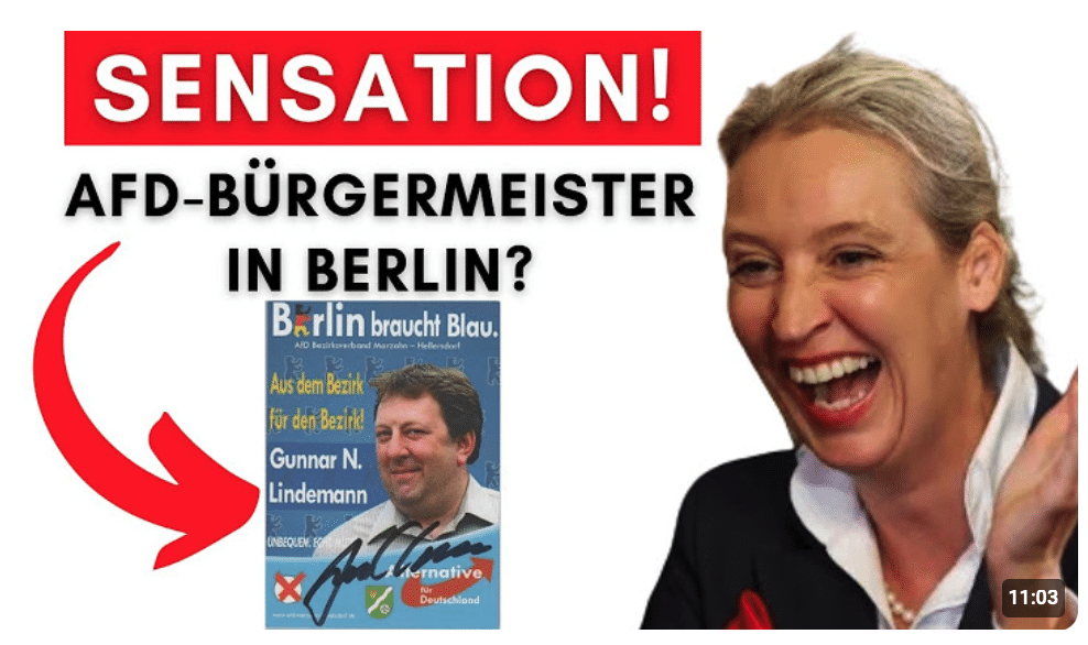 Berlin bekommt AfD Bezirks-Bürgermeister + Habeck gründet neue Partei?