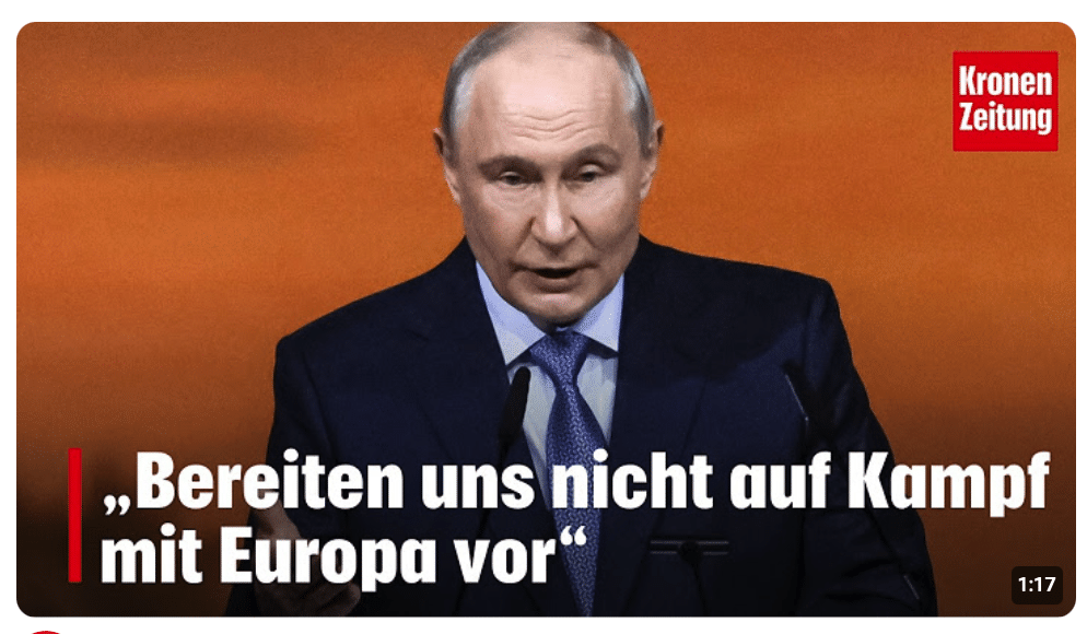 „Bereiten uns nicht auf Kampf mit Europa vor“ I krone.tv NEWS