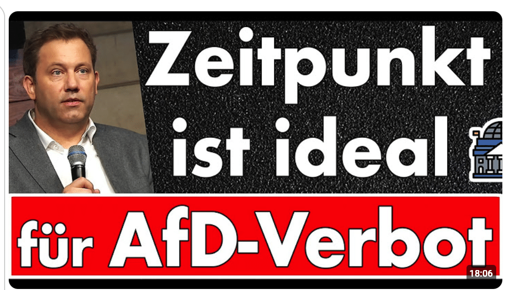 Klingbeil: Jetzt das AfD-Verbot – weil keine Wahl im Nacken sitzt & Sonderschulden gegen die AfD?