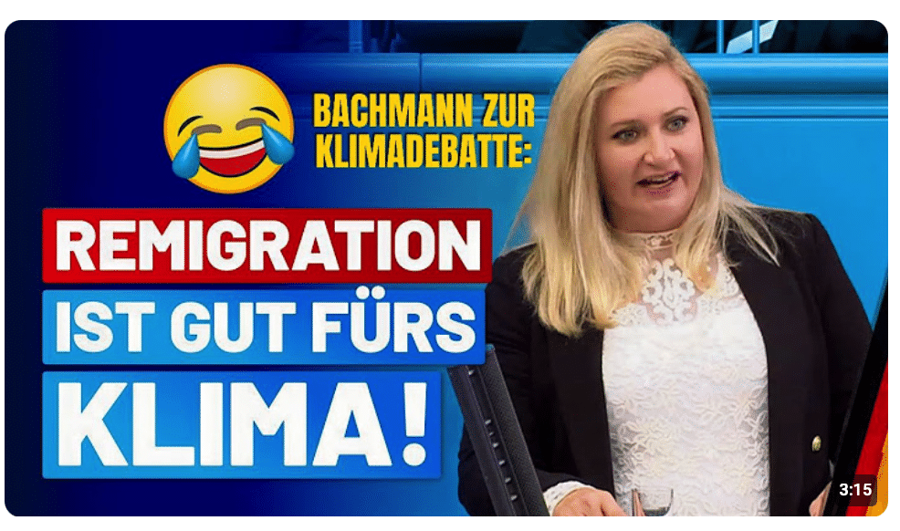 Carolin Bachmann (AfD) kritisiert Klimaanpassungspläne von Grünen & Linken | Bundestag
