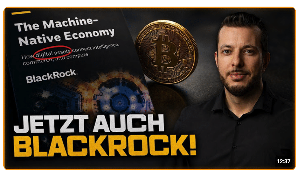 BULLISHER REPORT: BlackRock sieht BITCOIN & KRYPTO als KI-GELD! 
