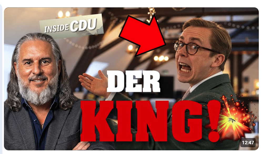 „INSIDE CDU“ reißt Partei in den Abgrund! Amthor sorgt für WIRBEL! 