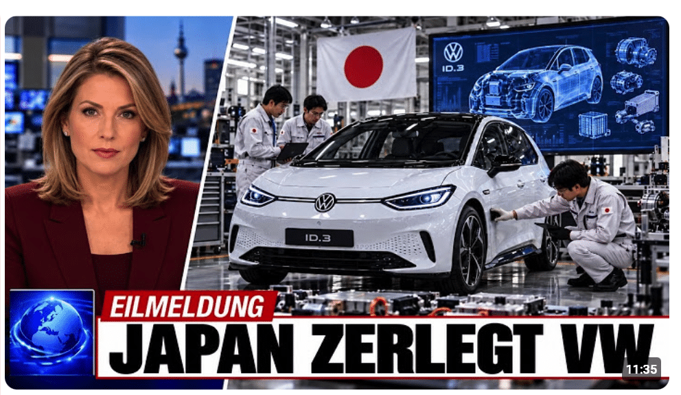 Japanische Ingenieure zerlegten ein deutsches Auto — Seht, was sie fanden