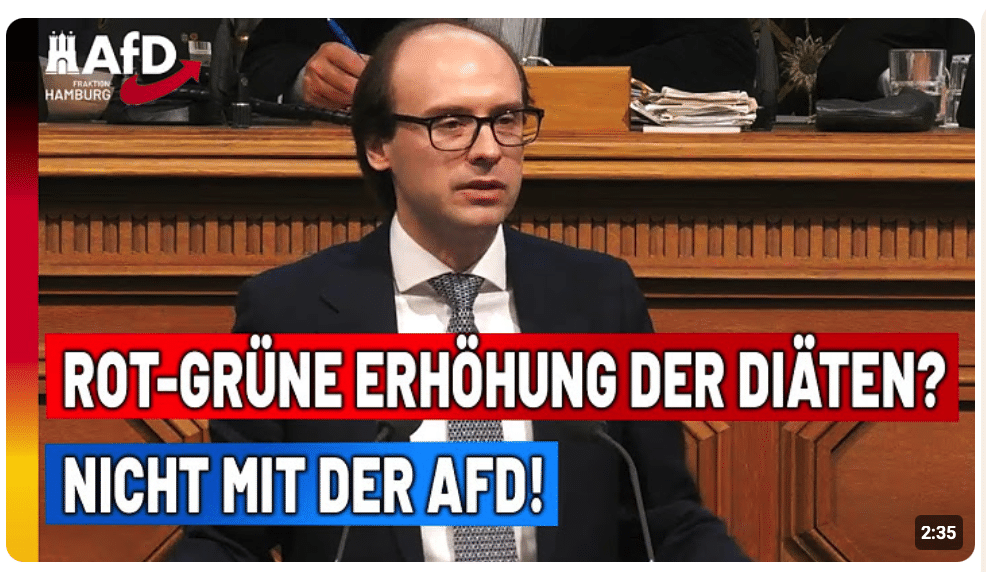 Rot-Grün will mehr Geld? Nicht mit der AfD!